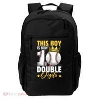 This Now 10 Double Digits Baseball 10 Years Old Birthday Backpack thumb 0