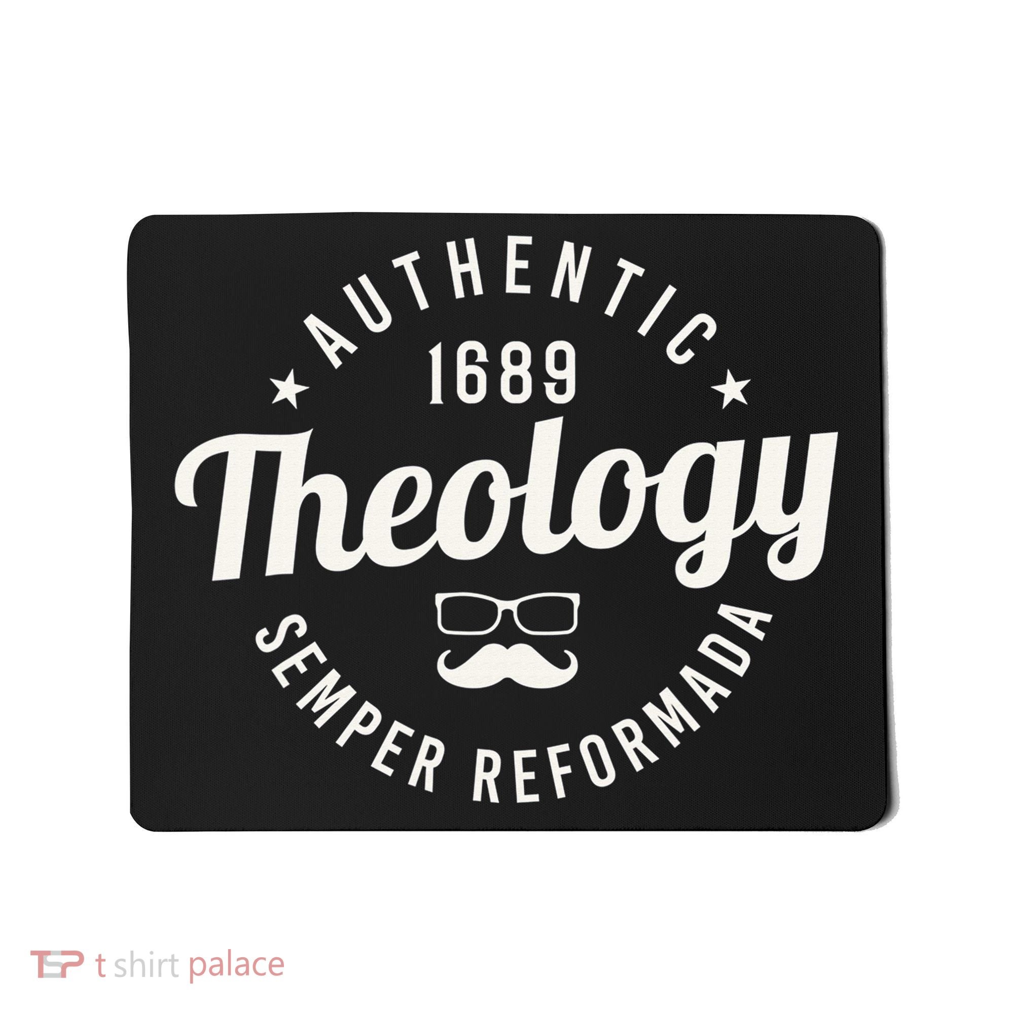 Theology Nerd 1689 Reformed Christian Seminary Funny Mousepad