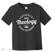 Theology Nerd 1689 Reformed Christian Seminary Funny Toddler T-Shirt thumb 0