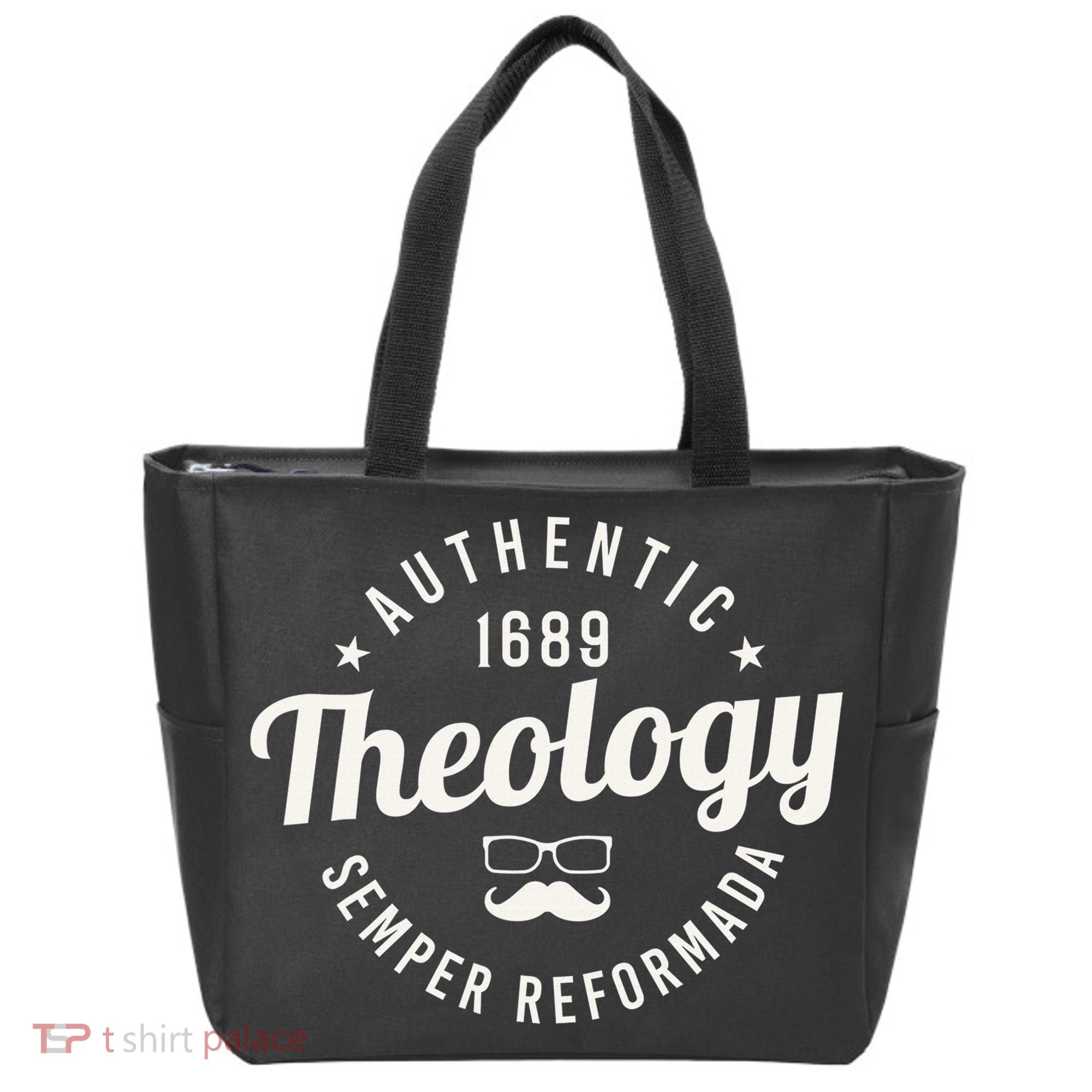 Theology Nerd 1689 Reformed Christian Seminary Funny Tote Bag