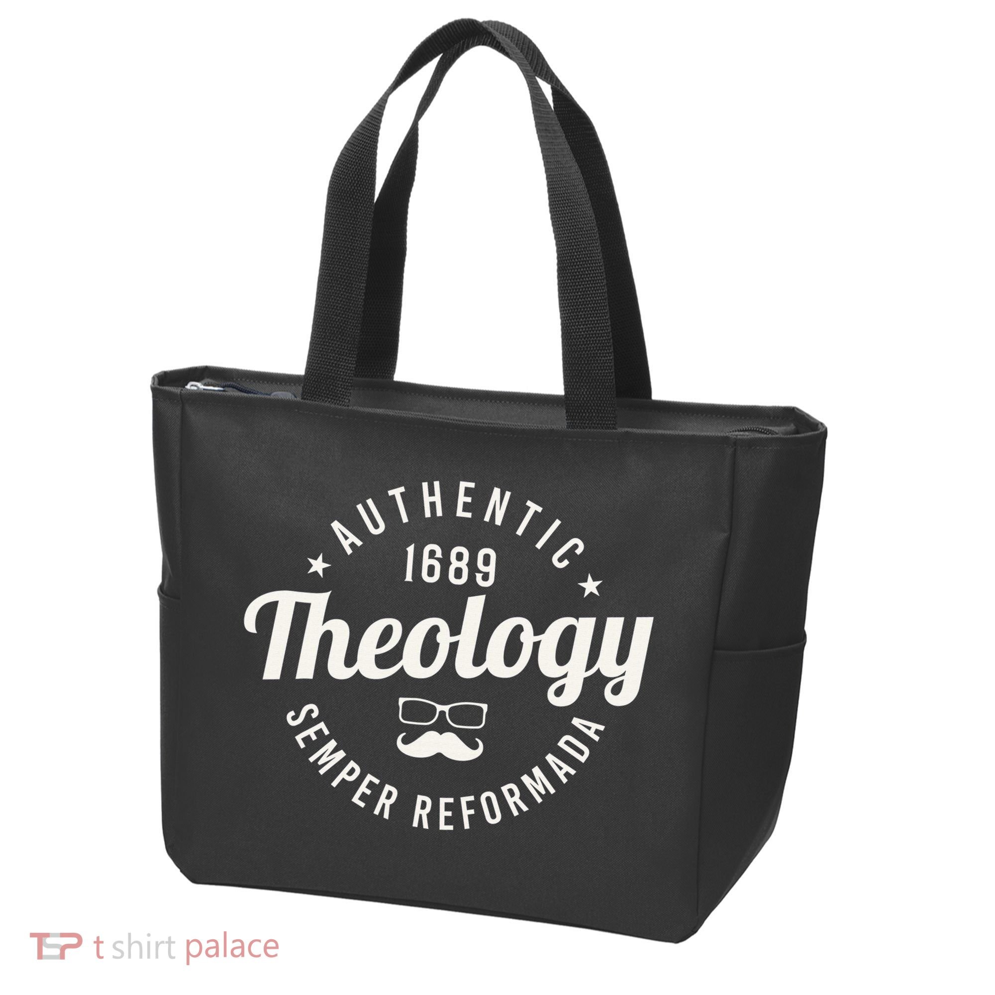 Theology Nerd 1689 Reformed Christian Seminary Funny Tote Bag