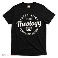 Theology Nerd 1689 Reformed Christian Seminary  T-Shirt thumb 0