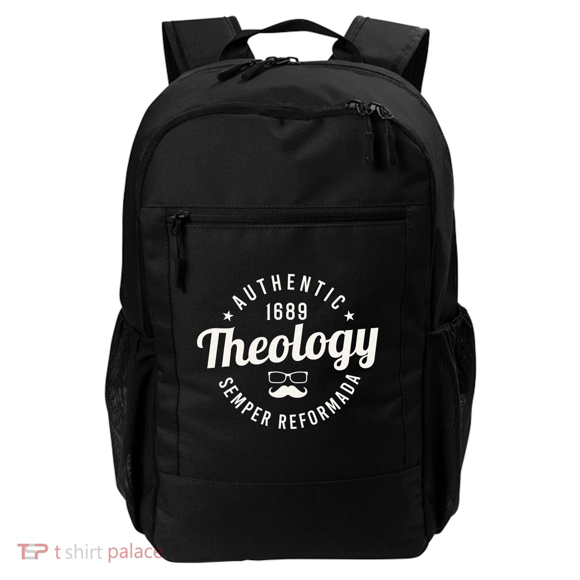 Theology Nerd 1689 Reformed Christian Seminary  Backpack