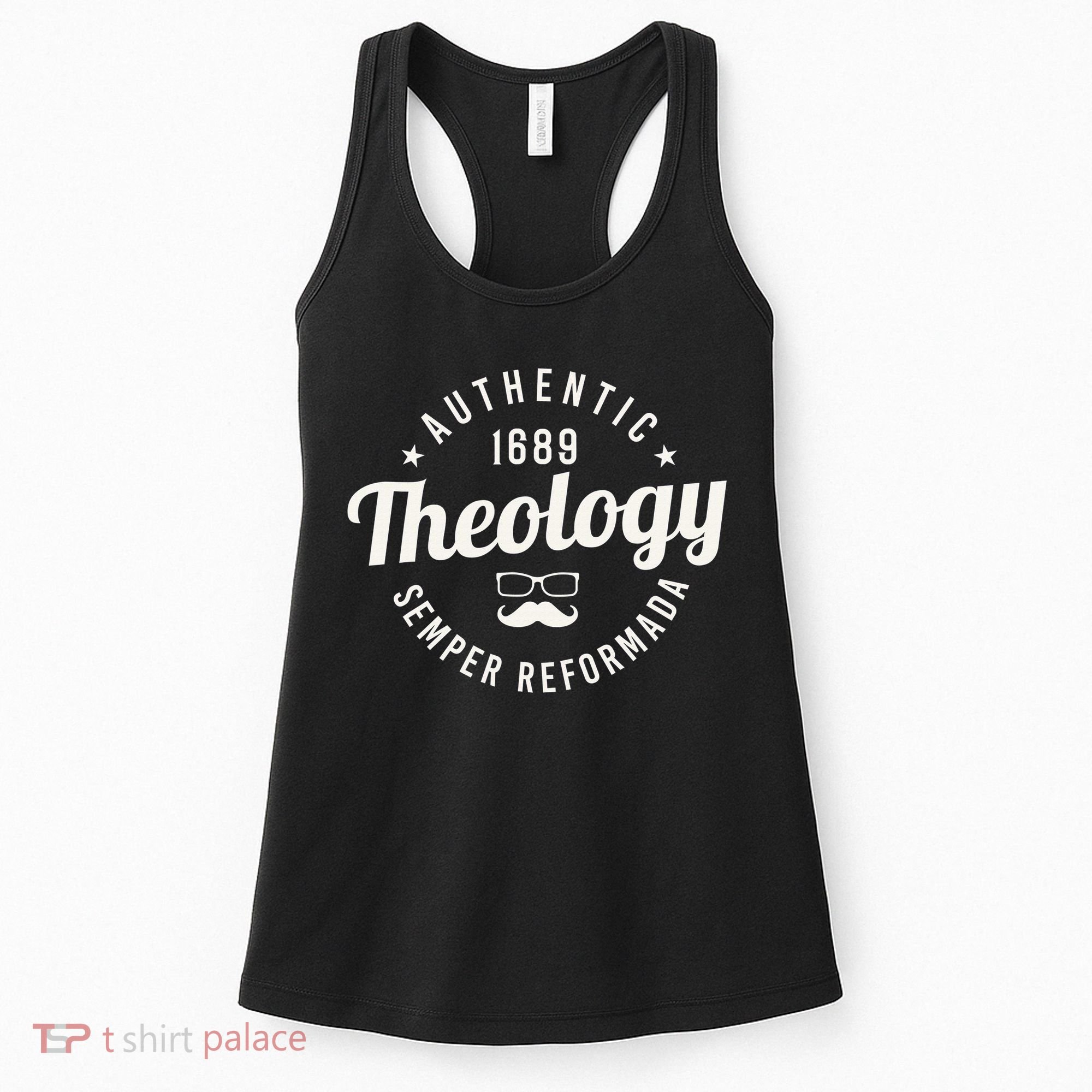 Theology Nerd 1689 Reformed Christian Seminary  Women's Tank Top