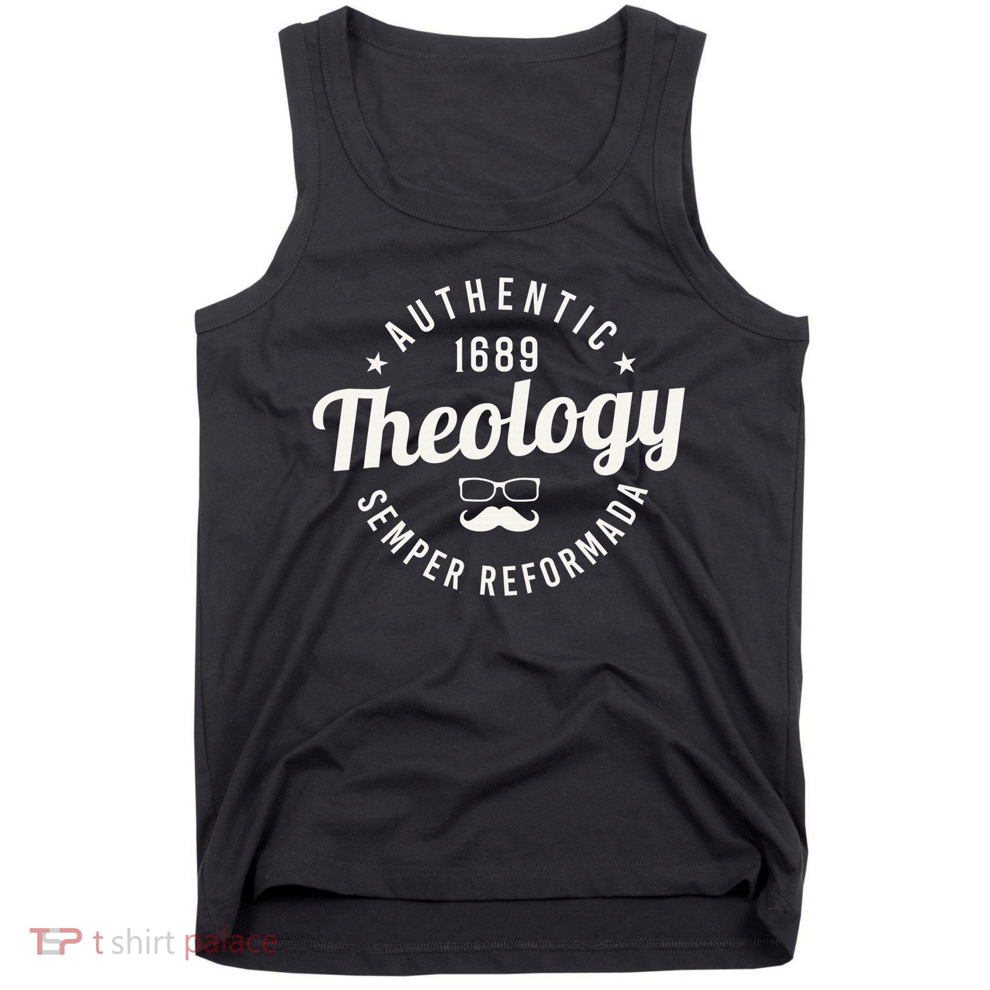 Theology Nerd 1689 Reformed Christian Seminary  Tank Top