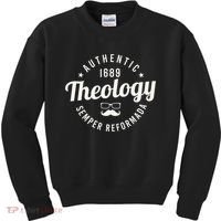 Theology Nerd 1689 Reformed Christian Seminary  Kids Sweatshirt thumb 0