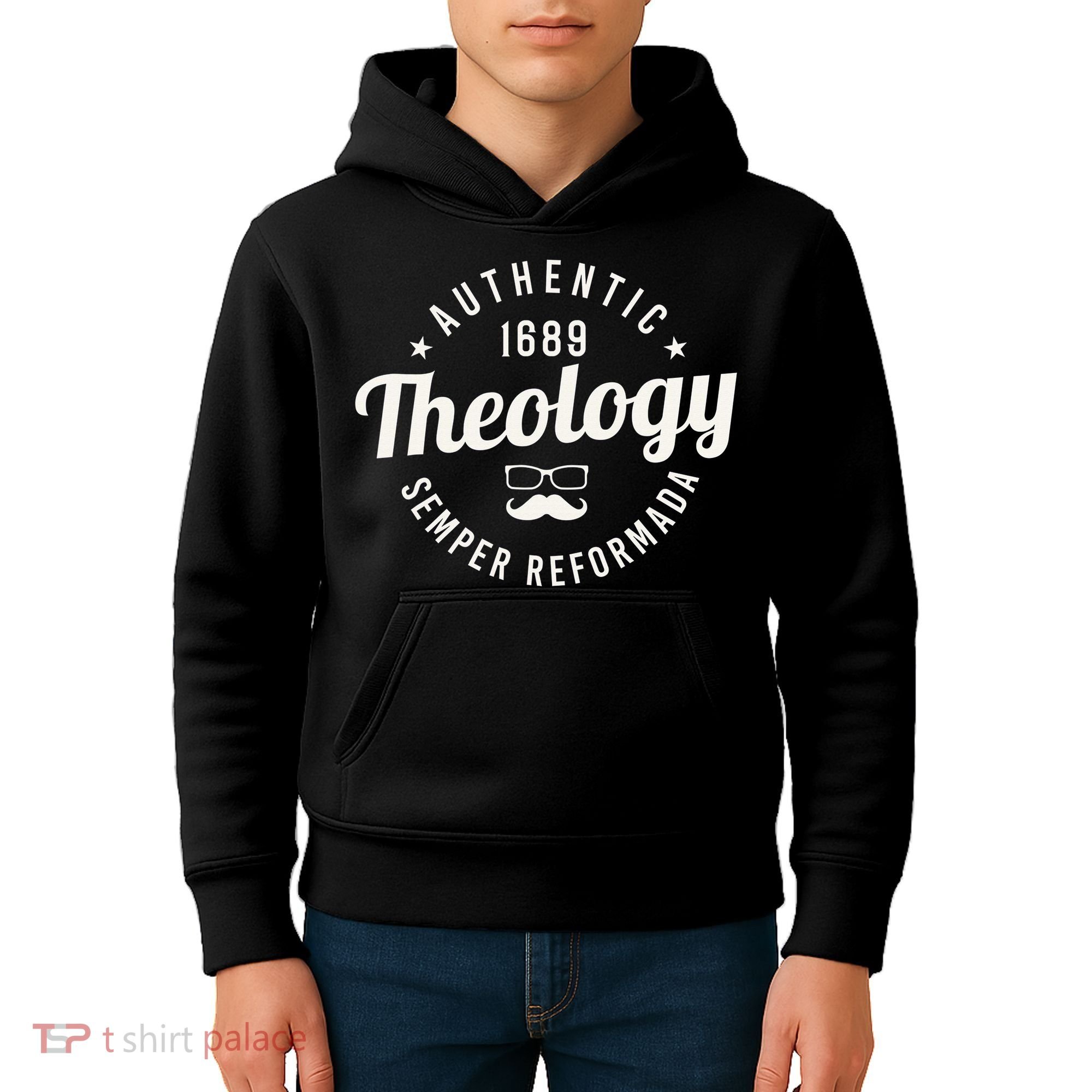 Theology Nerd 1689 Reformed Christian Seminary  Kids Hoodie