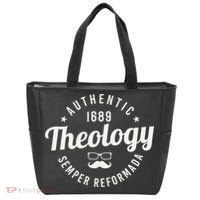 Theology Nerd 1689 Reformed Christian Seminary  Tote Bag thumb 0