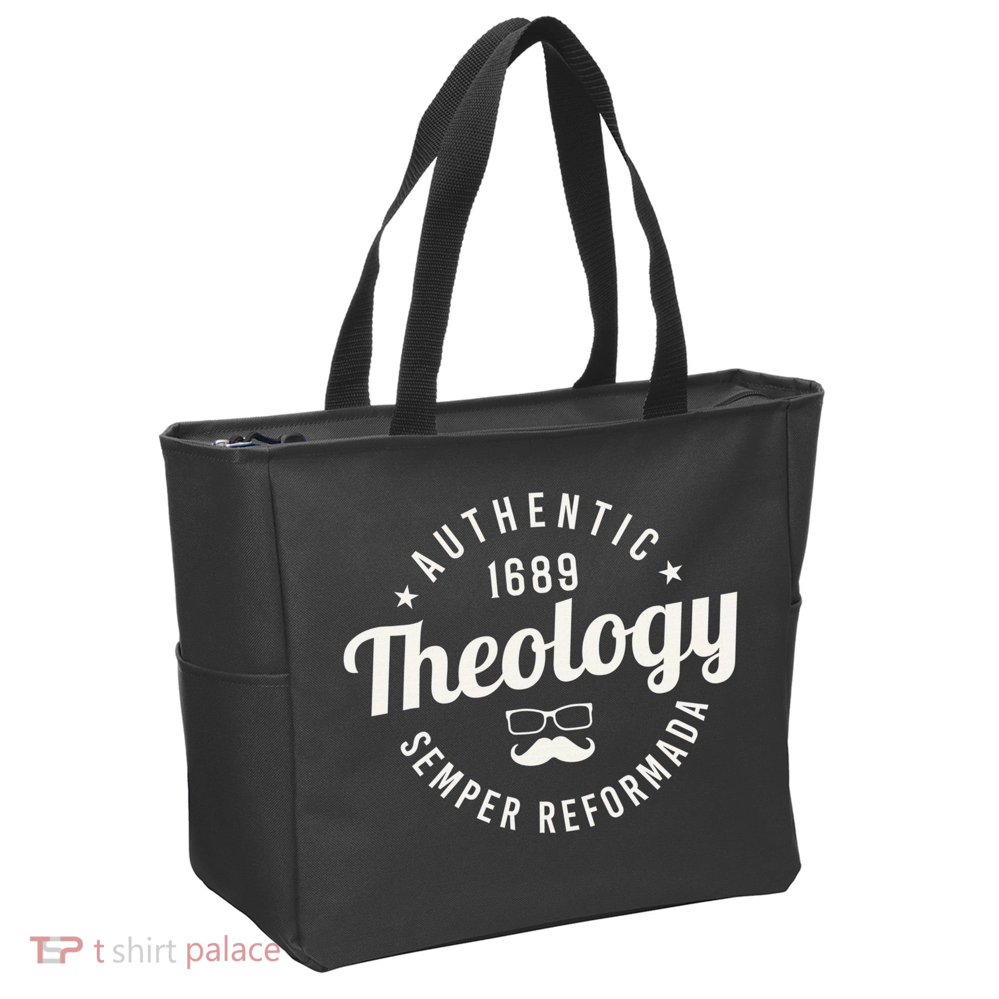 Theology Nerd 1689 Reformed Christian Seminary  Tote Bag