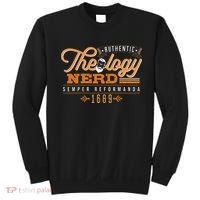 Theology Nerd 1689 Reformed Christian Seminary Sweatshirt thumb 0