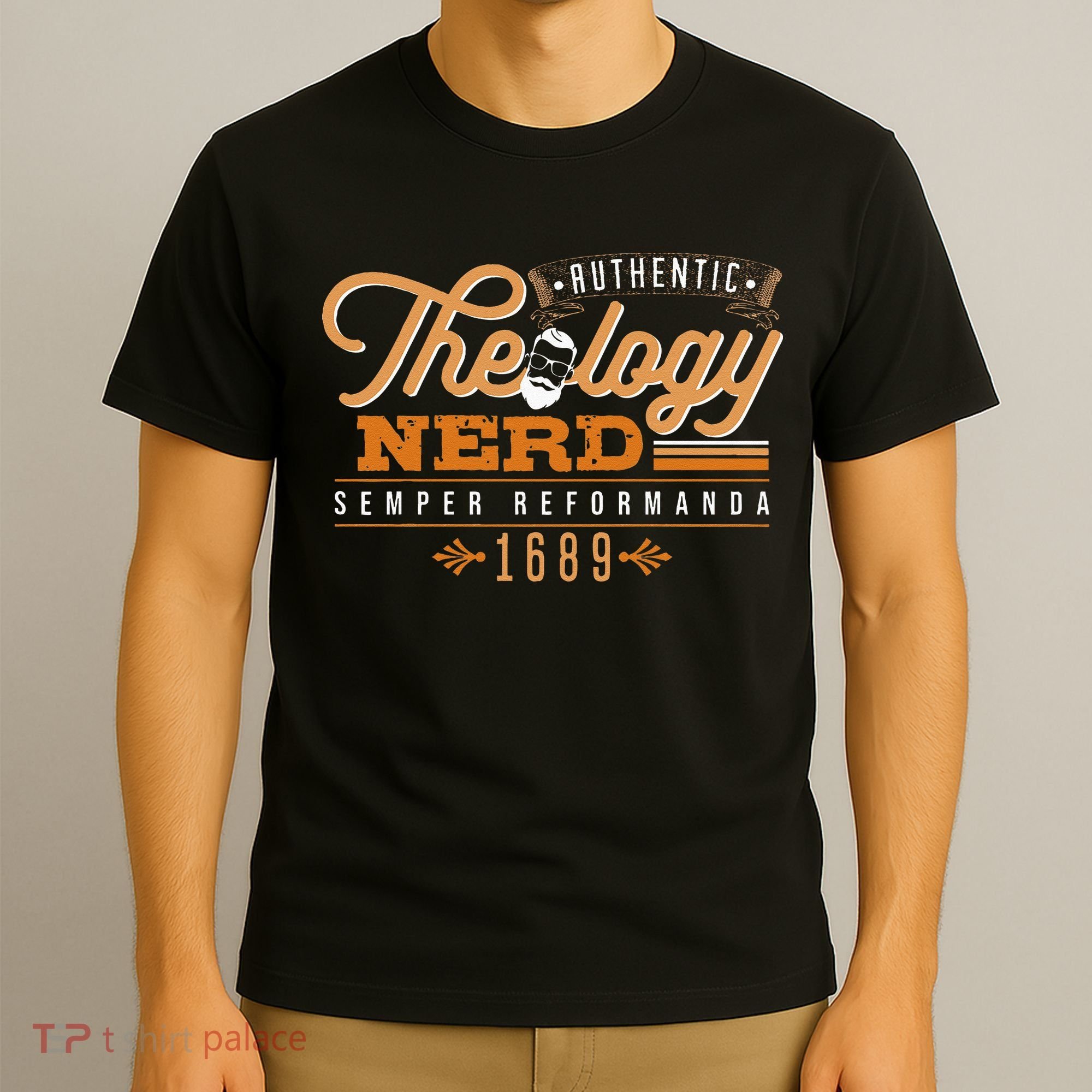 Theology Nerd 1689 Reformed Christian Seminary T-Shirt