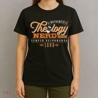 Theology Nerd 1689 Reformed Christian Seminary T-Shirt thumb 4