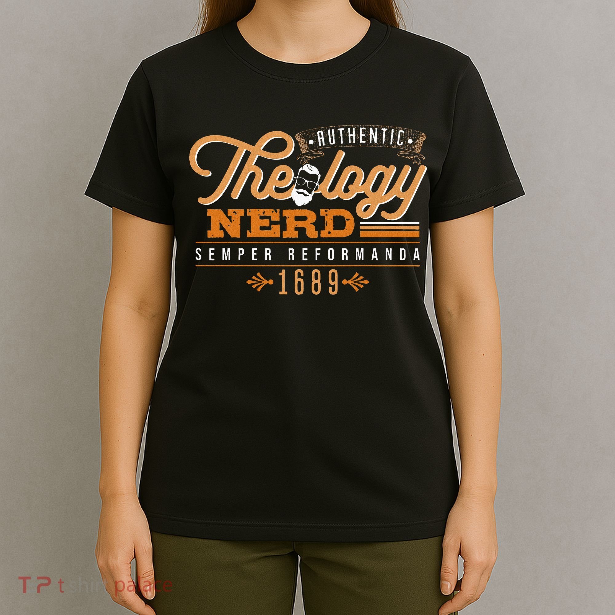 Theology Nerd 1689 Reformed Christian Seminary T-Shirt