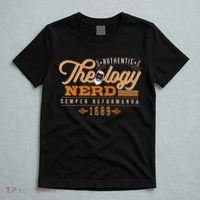 Theology Nerd 1689 Reformed Christian Seminary T-Shirt thumb 5