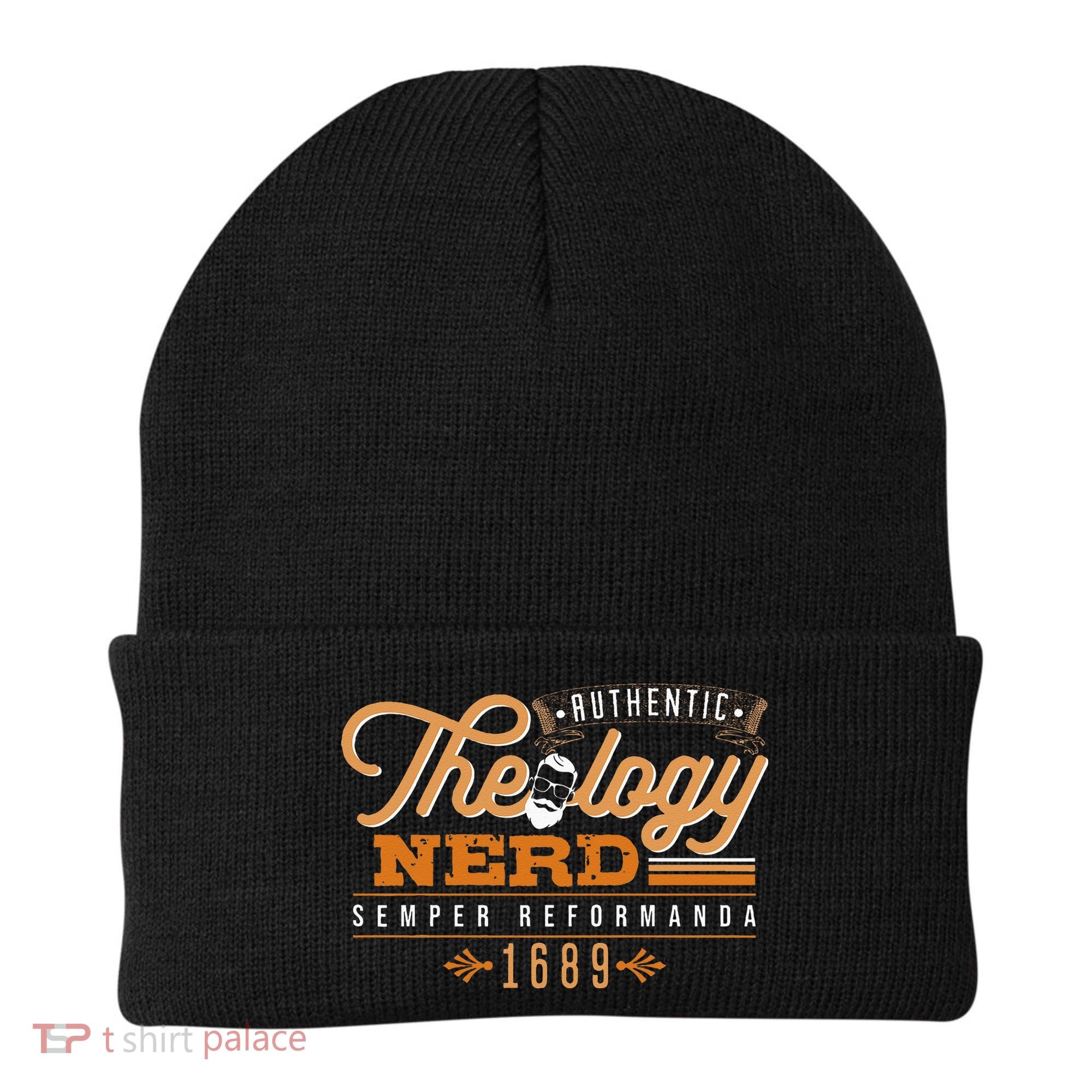 Theology Nerd 1689 Reformed Christian Seminary Beanie