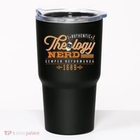 Theology Nerd 1689 Reformed Christian Seminary Tumbler thumb 0