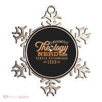 Theology Nerd 1689 Reformed Christian Seminary Ornament thumb 0