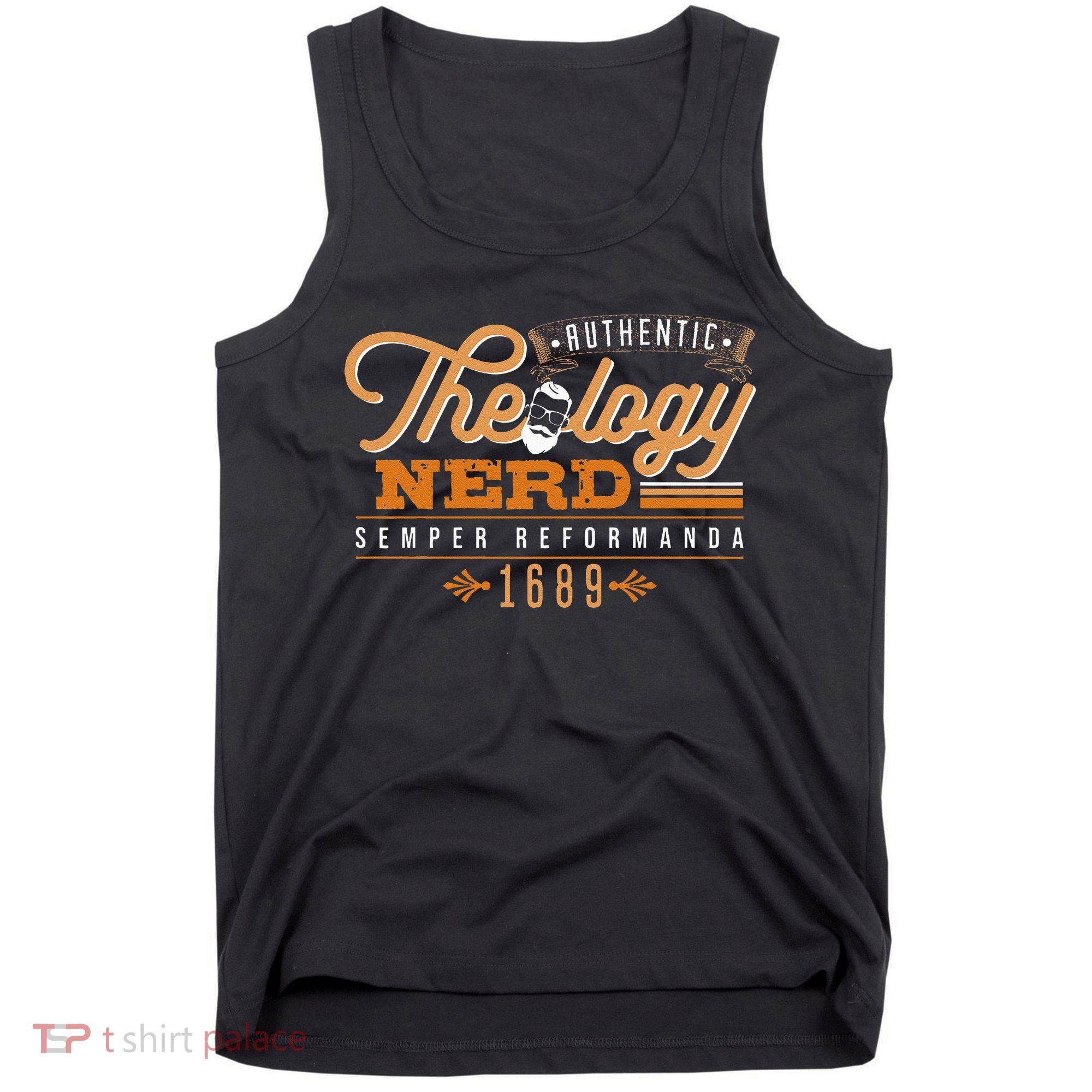 Theology Nerd 1689 Reformed Christian Seminary Tank Top
