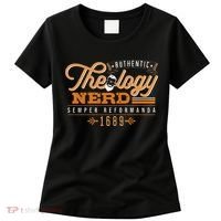 Theology Nerd 1689 Reformed Christian Seminary Women's T-Shirt thumb 0