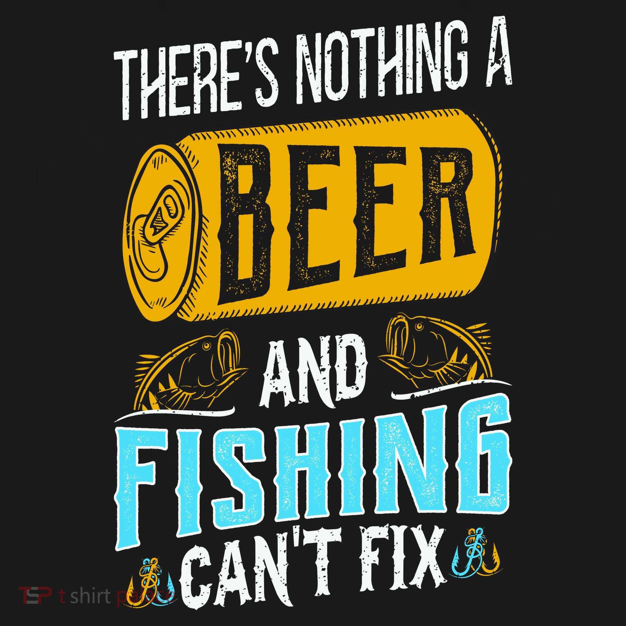 There's Nothing A Beer And Fishing Can't Fix Toddler Hoodie