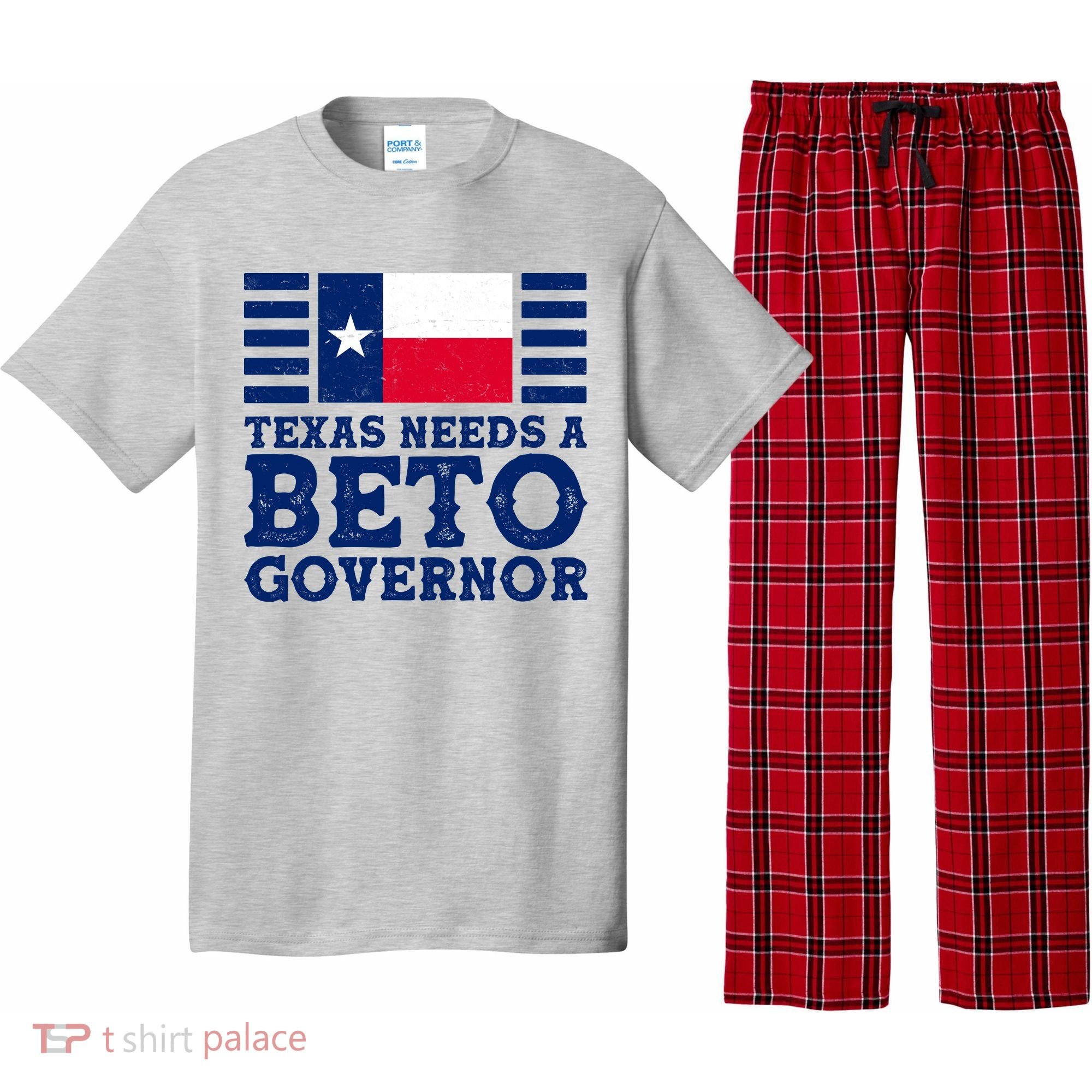 Texas Needs A Governor Beto O'Rourke Pajama Set