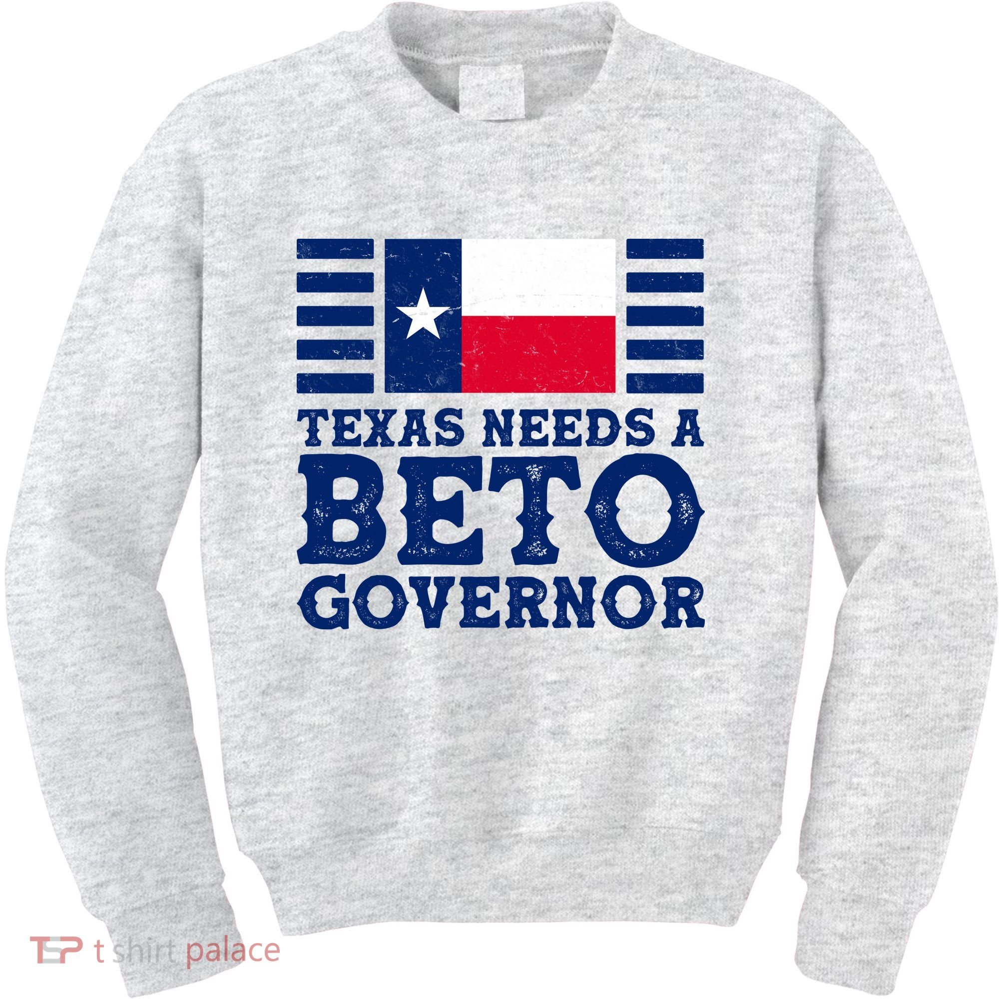 Texas Needs A Governor Beto O'Rourke Kids Sweatshirt