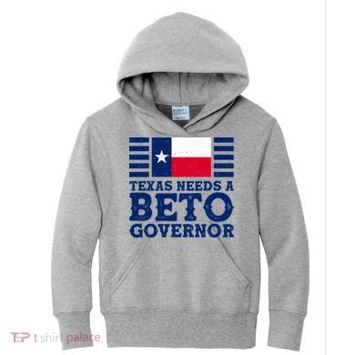 Texas Needs A Governor Beto O'Rourke Kids Hoodie