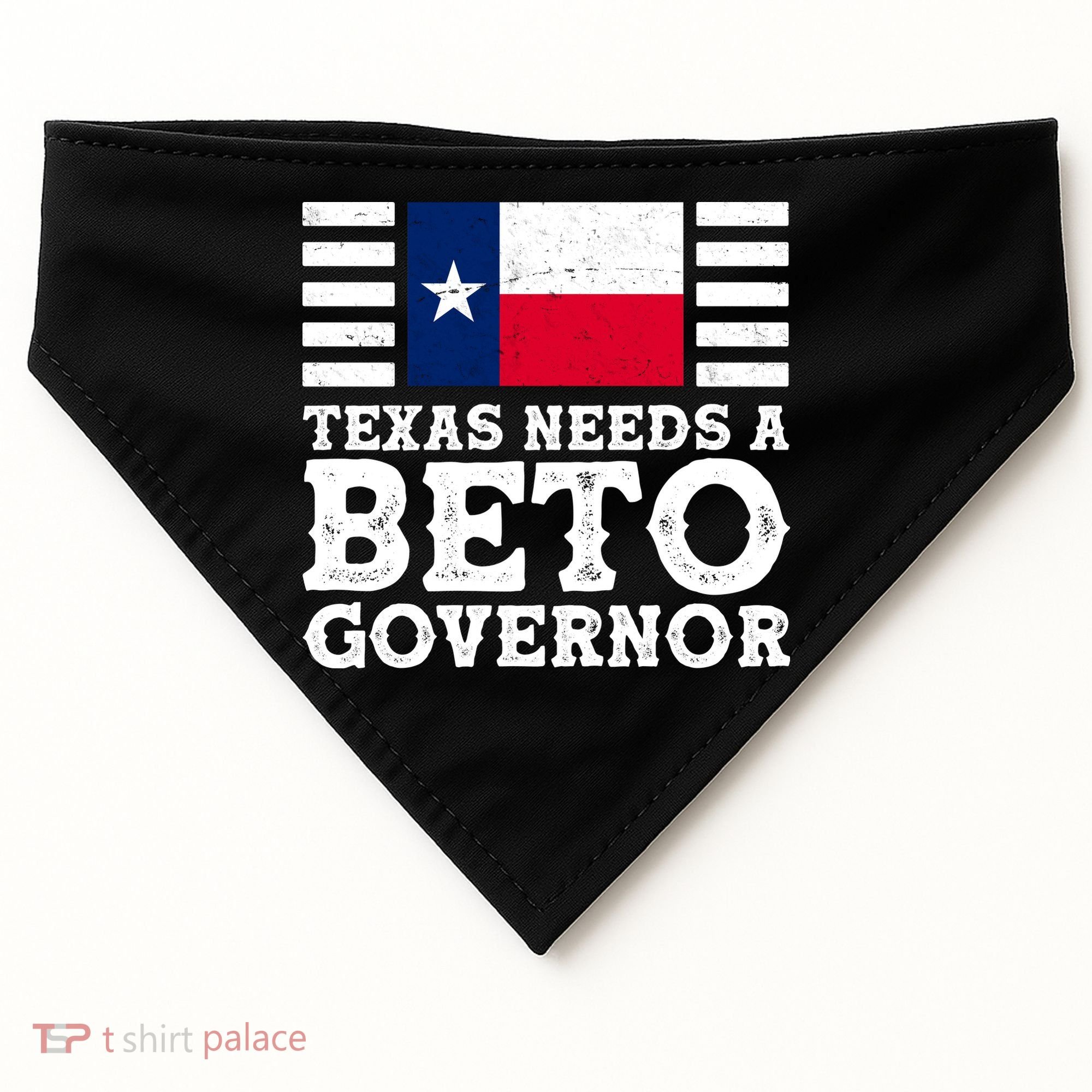 Texas Needs A Governor Beto O'Rourke USA-Made Doggie Bandana
