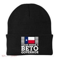 Texas Needs A Governor Beto O'Rourke Beanie thumb 0