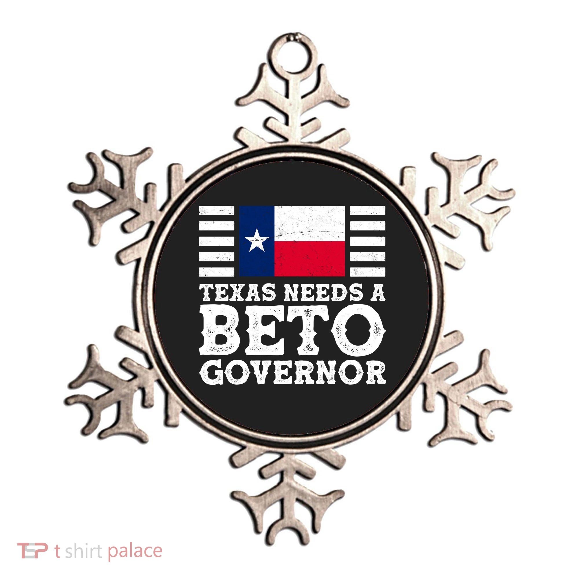 Texas Needs A Governor Beto O'Rourke Ornament