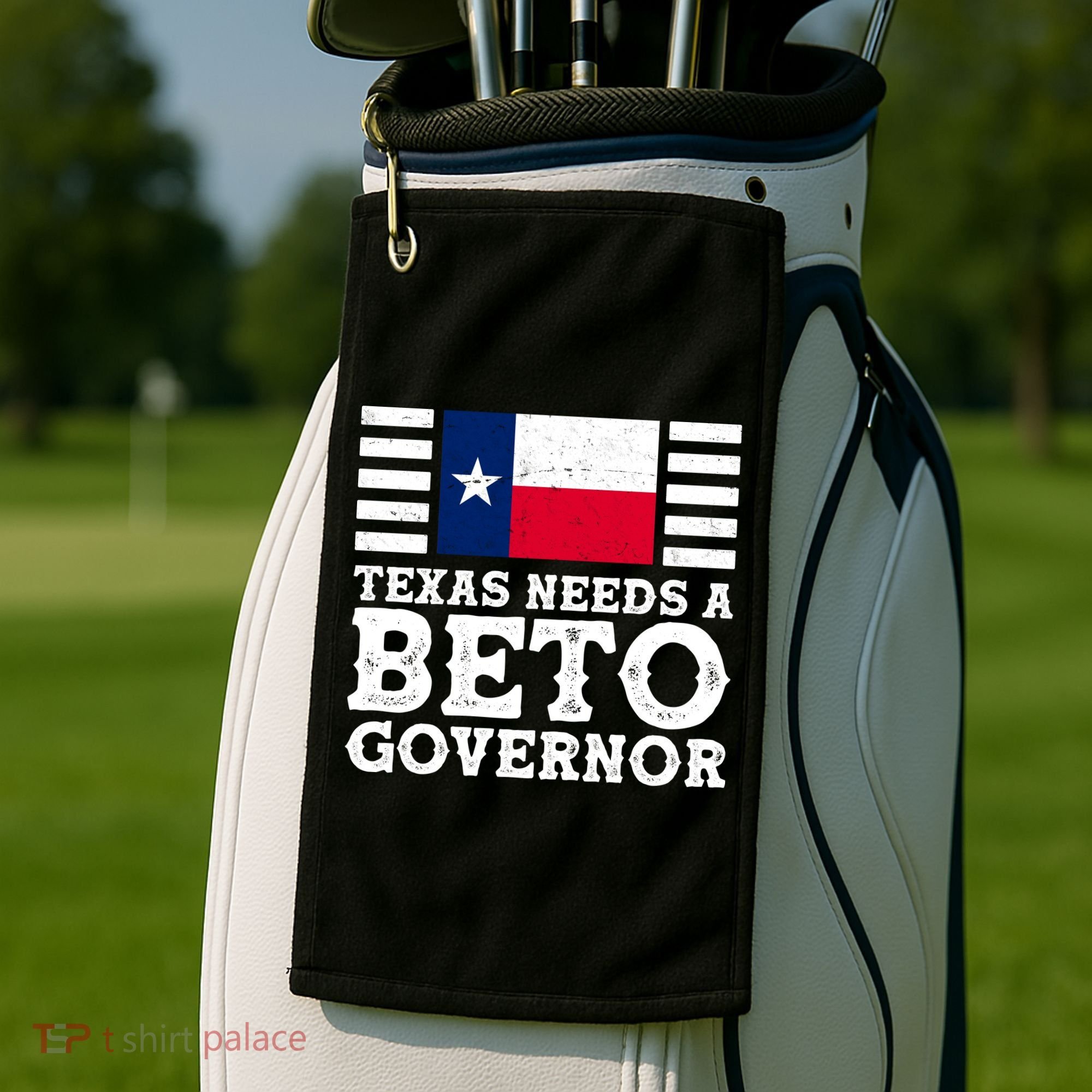 Texas Needs A Governor Beto O'Rourke Golf Towel