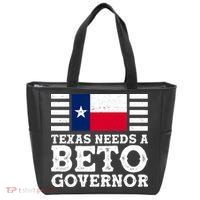 Texas Needs A Governor Beto O'Rourke Tote Bag thumb 0