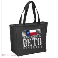 Texas Needs A Beto Governor Tote Bag thumb 2