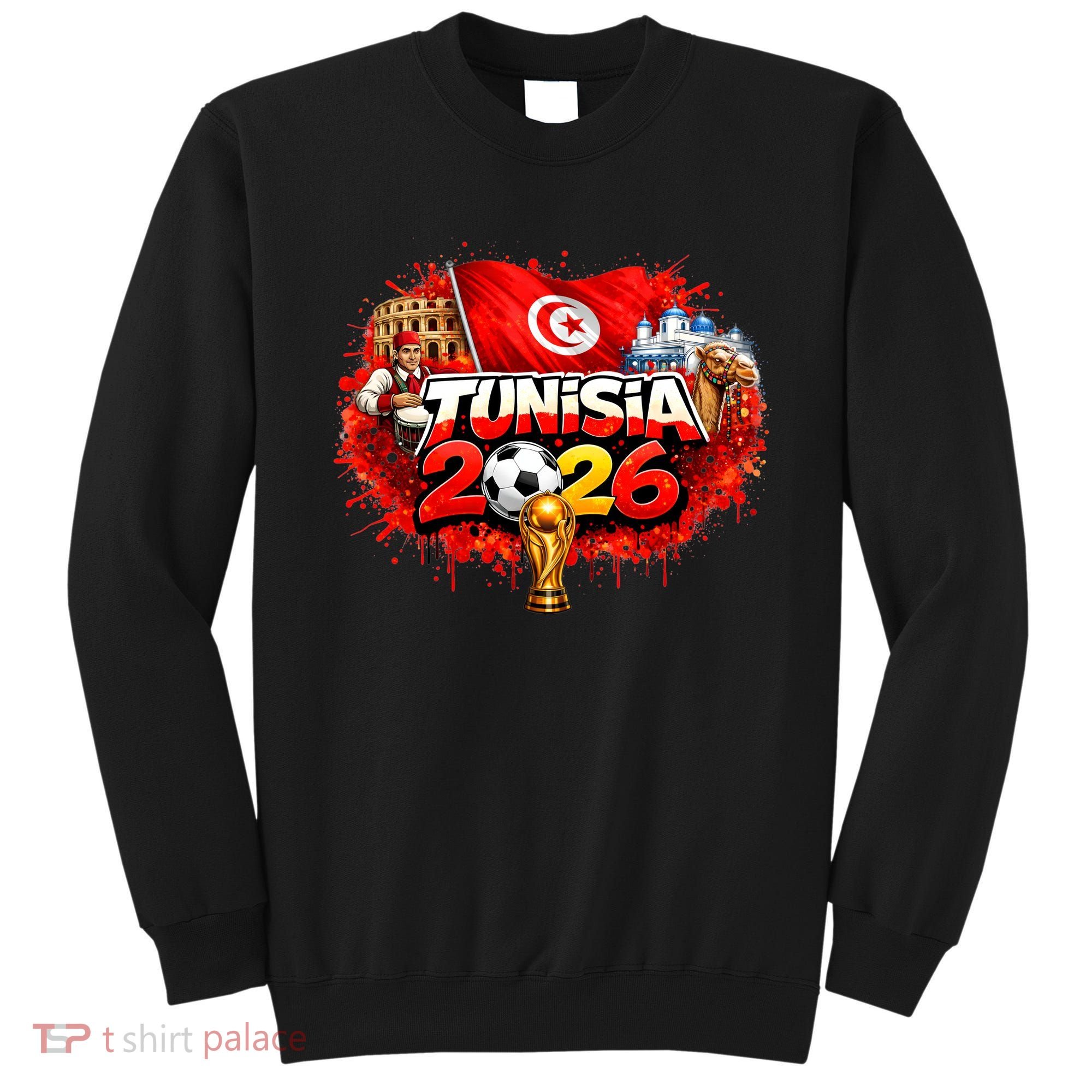 TUNISIA North America Soccer Tournament 2026 Sweatshirt