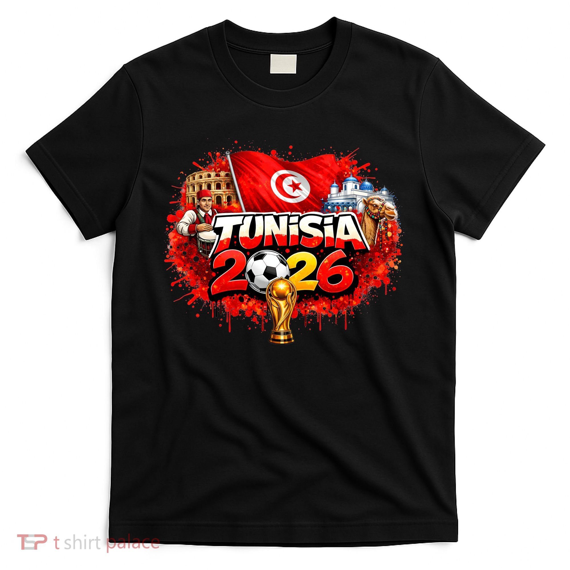 TUNISIA North America Soccer Tournament 2026 T-Shirt