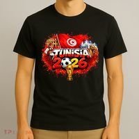 TUNISIA North America Soccer Tournament 2026 T-Shirt thumb 3