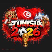 TUNISIA North America Soccer Tournament 2026 Polo thumb 3