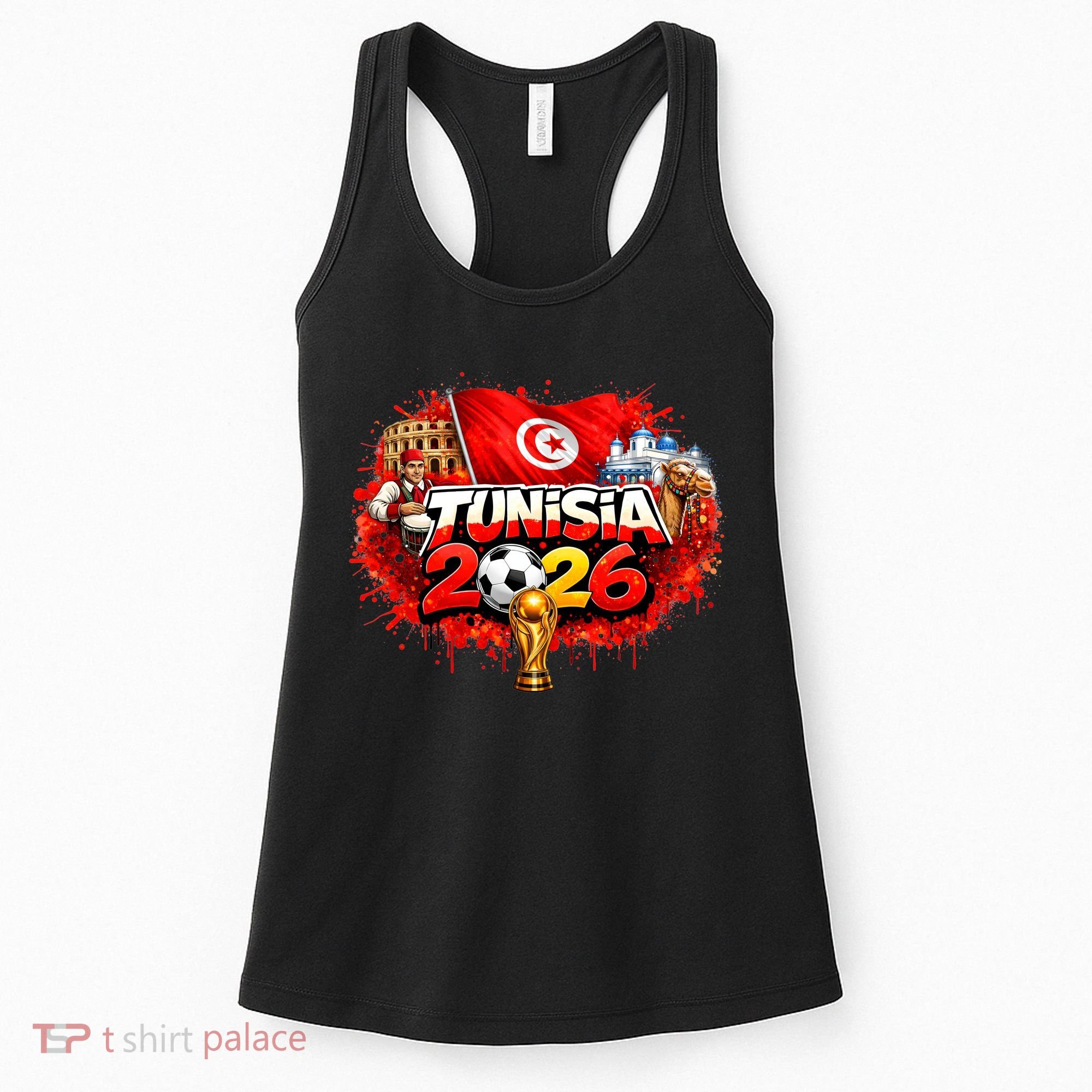 TUNISIA North America Soccer Tournament 2026 Women's Tank Top