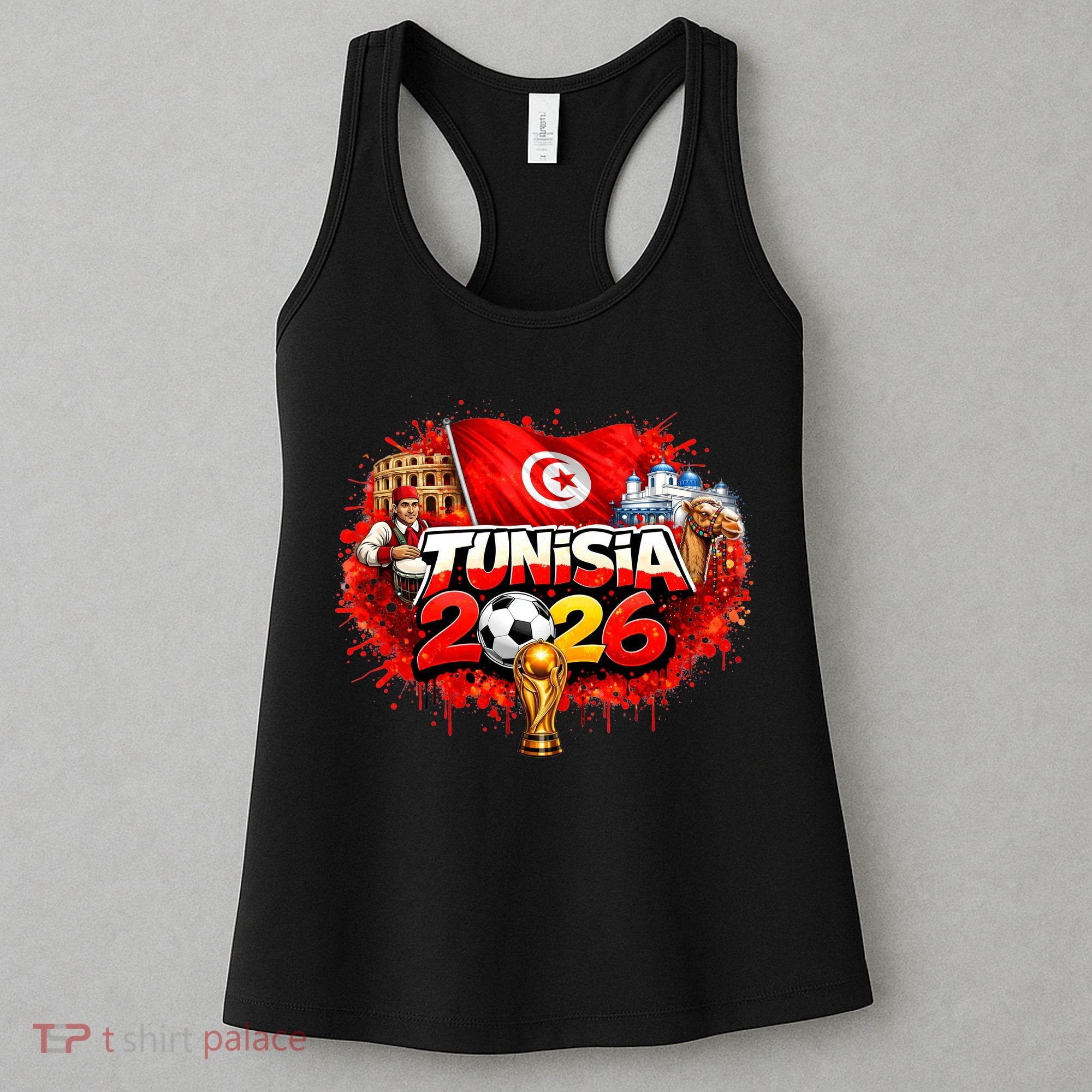 TUNISIA North America Soccer Tournament 2026 Women's Tank Top