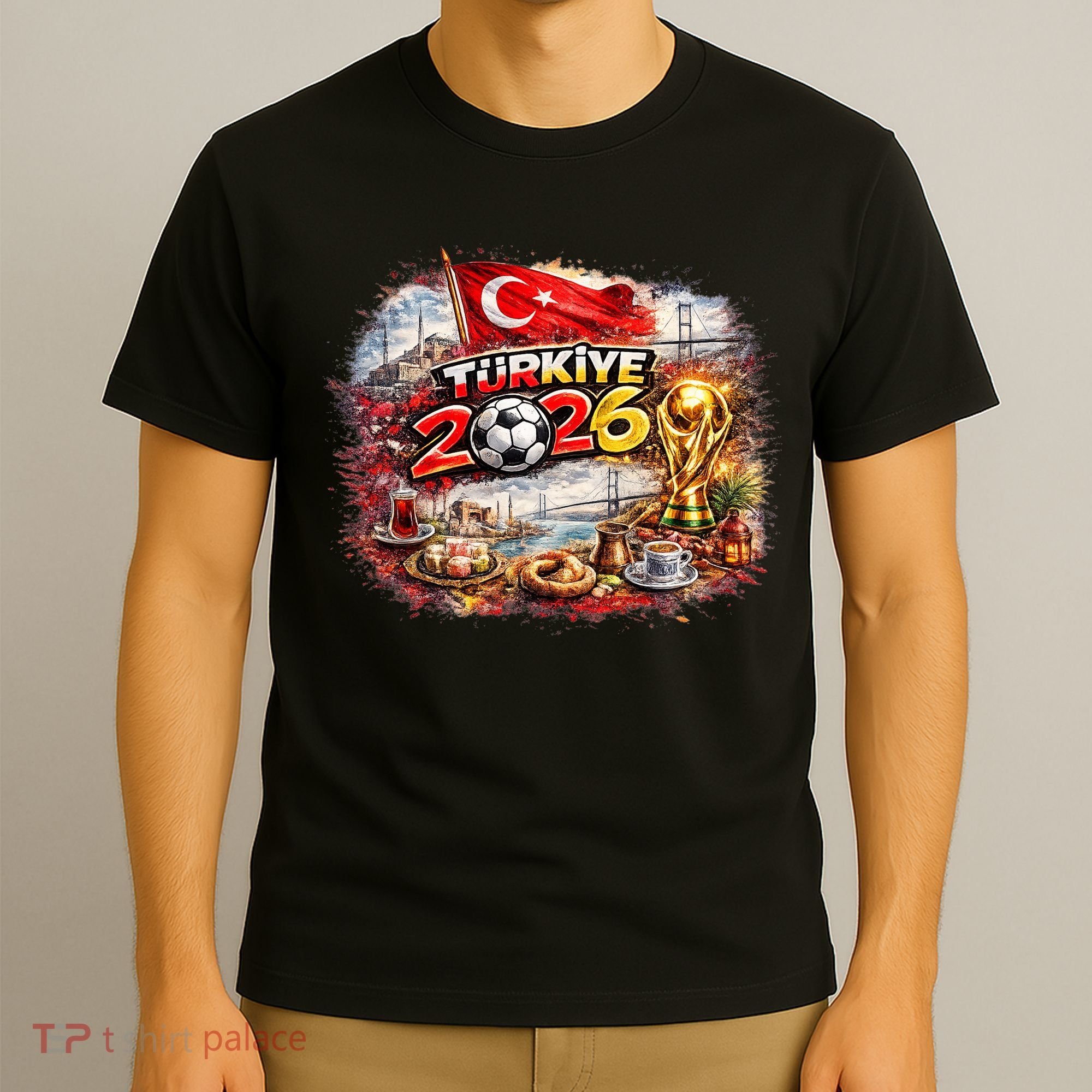 TURKIYE North America Soccer Tournament 2026 T-Shirt