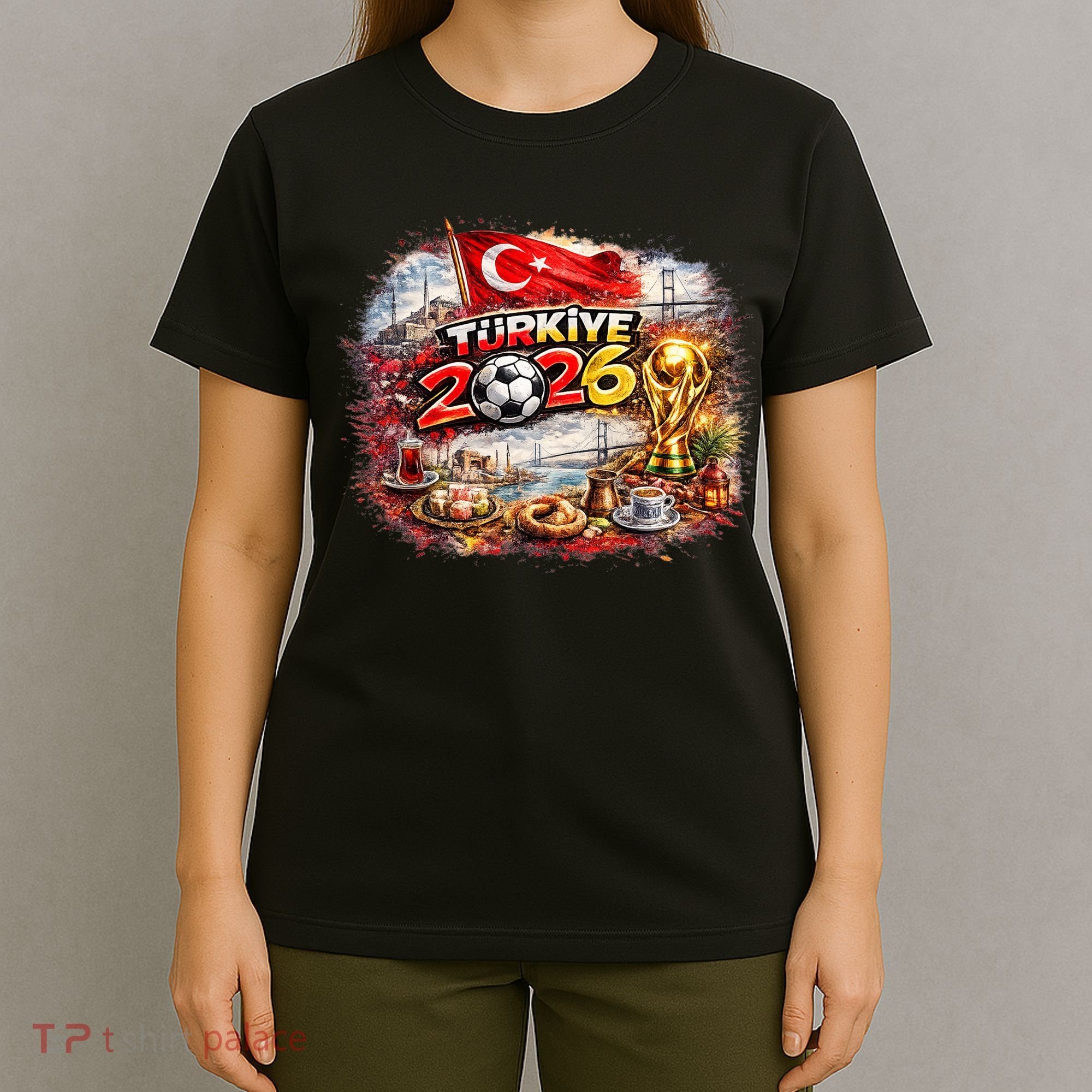 TURKIYE North America Soccer Tournament 2026 T-Shirt