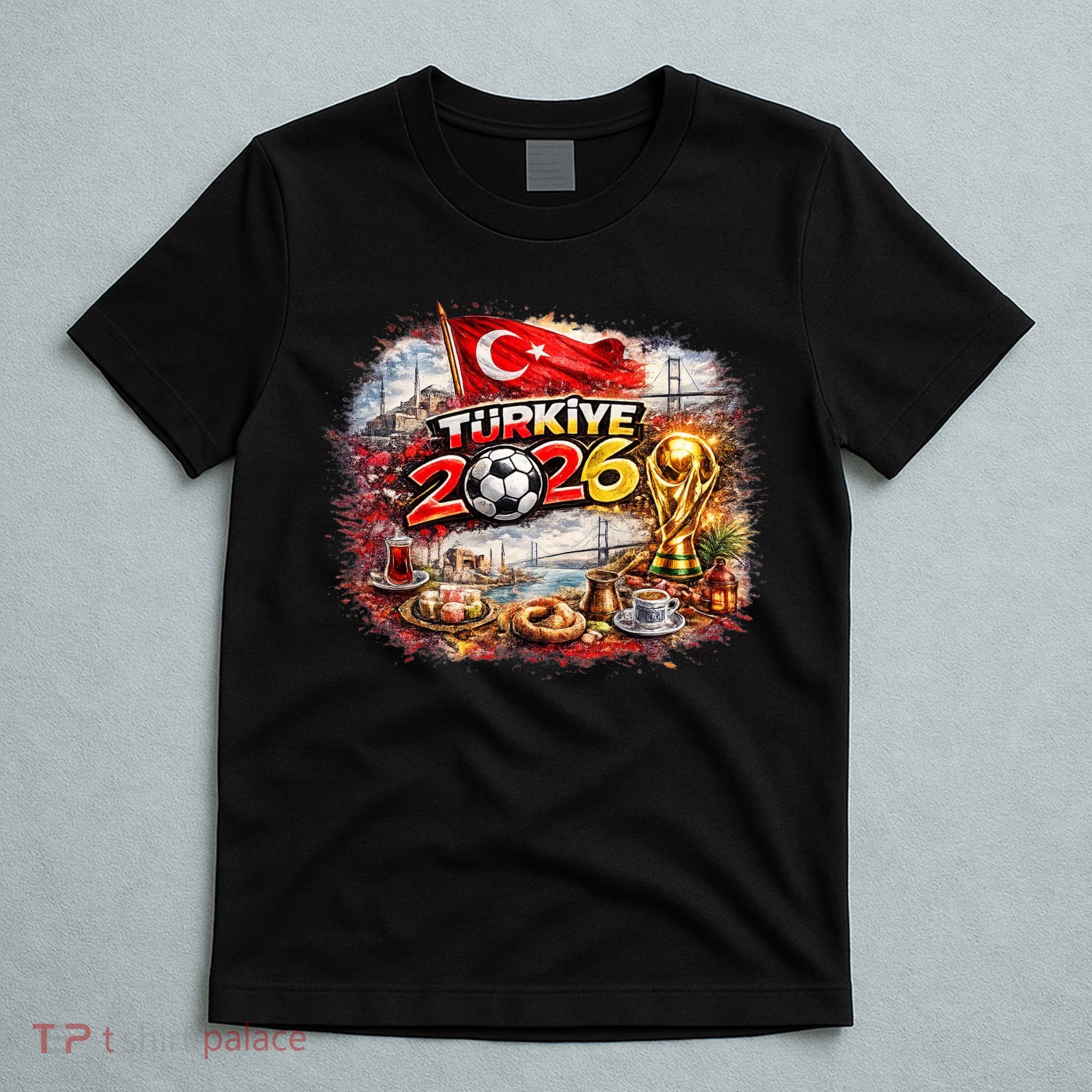 TURKIYE North America Soccer Tournament 2026 T-Shirt
