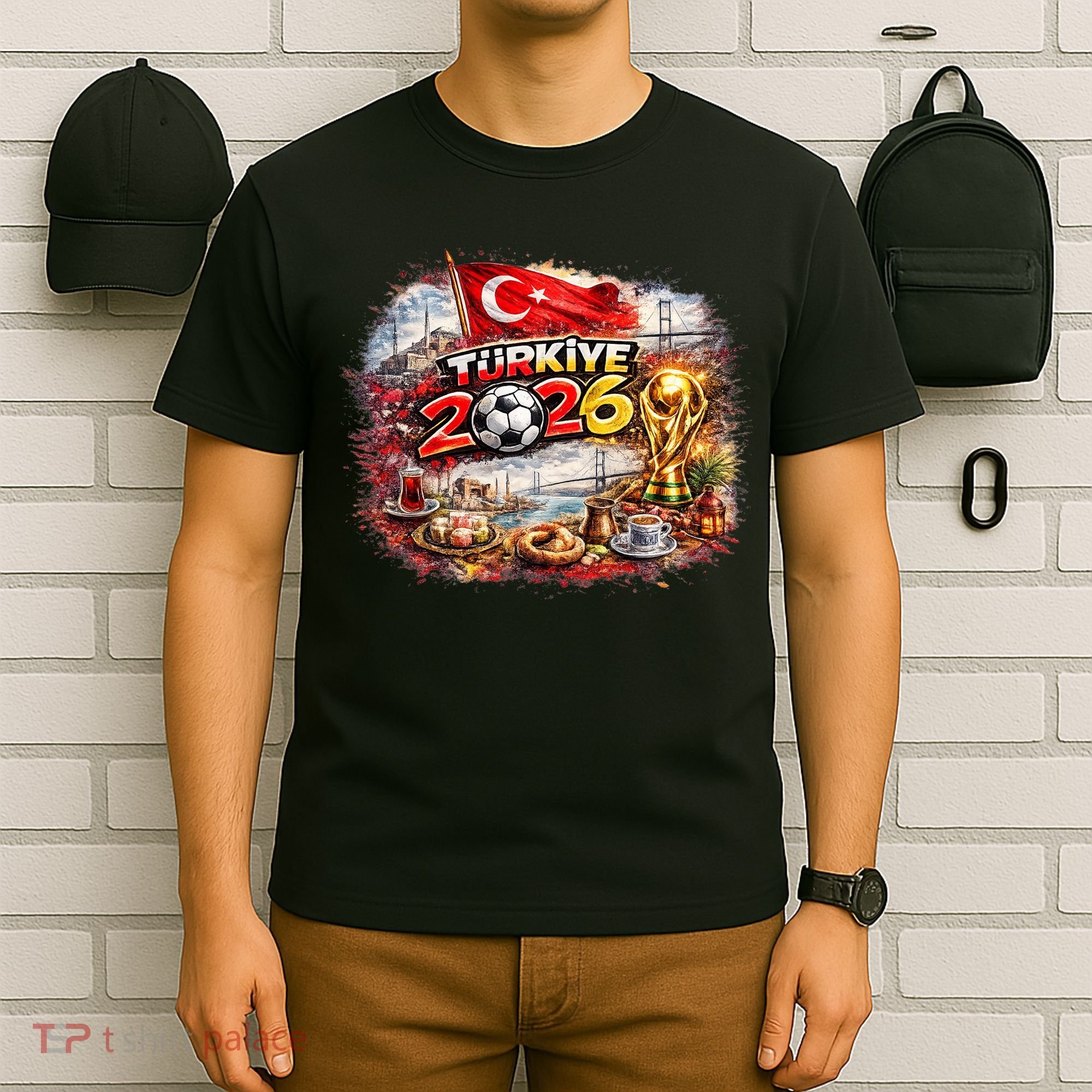 TURKIYE North America Soccer Tournament 2026 T-Shirt