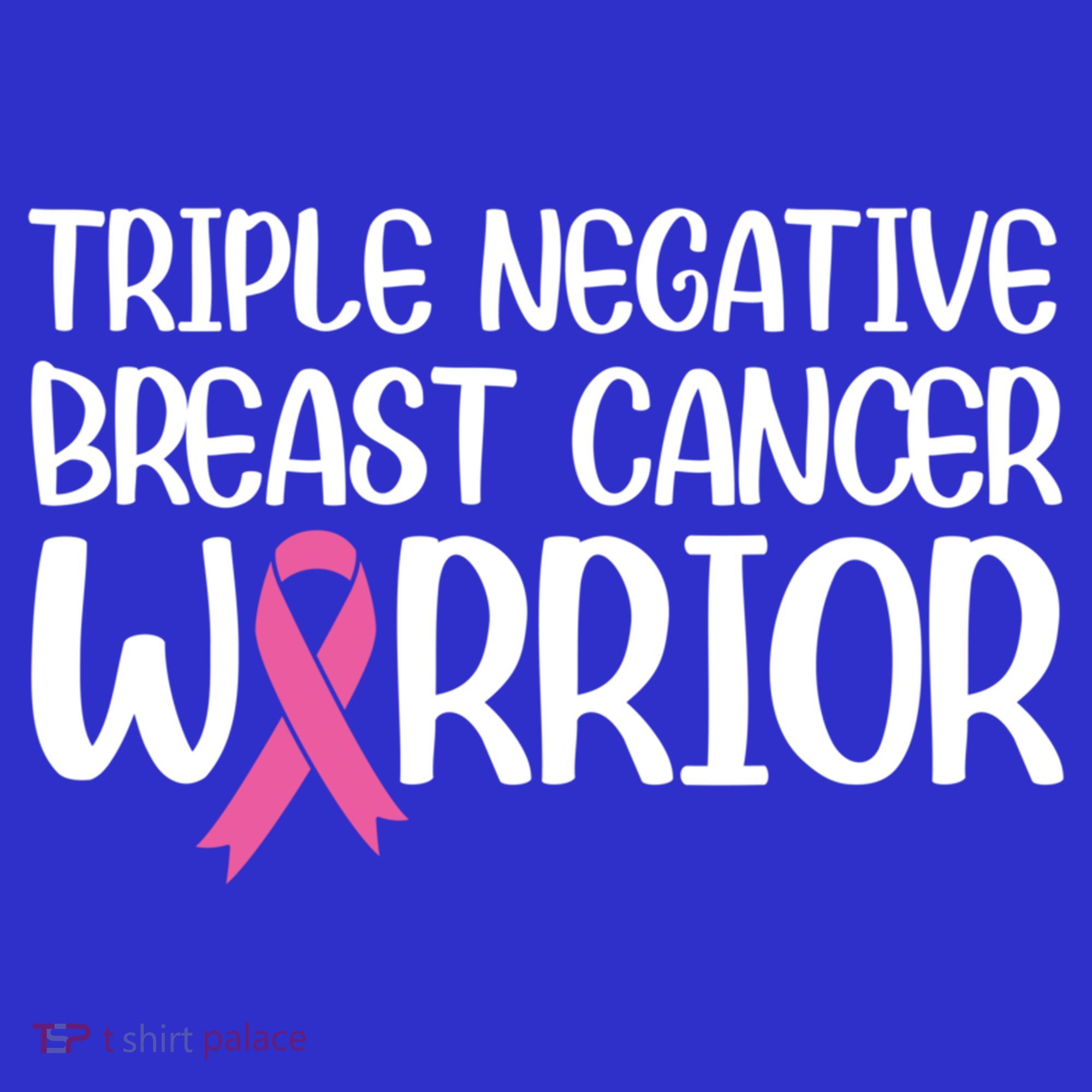 Triple Negative Breast Cancer Awareness Warrior Pink Rainbow Meaningful Gift Hoodie