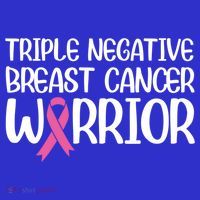 Triple Negative Breast Cancer Awareness Warrior Pink Rainbow Meaningful Gift Coaster thumb 2