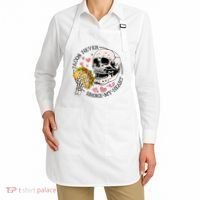 Tacos Never Broke My Heart Valentines Day Skull Tacos Lover Apron thumb 2