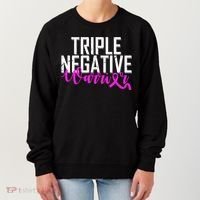 Triple Negative Breast Cancer Warrior Women's Sweatshirt thumb 0