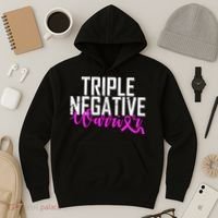 Triple Negative Breast Cancer Warrior Hoodie thumb 3