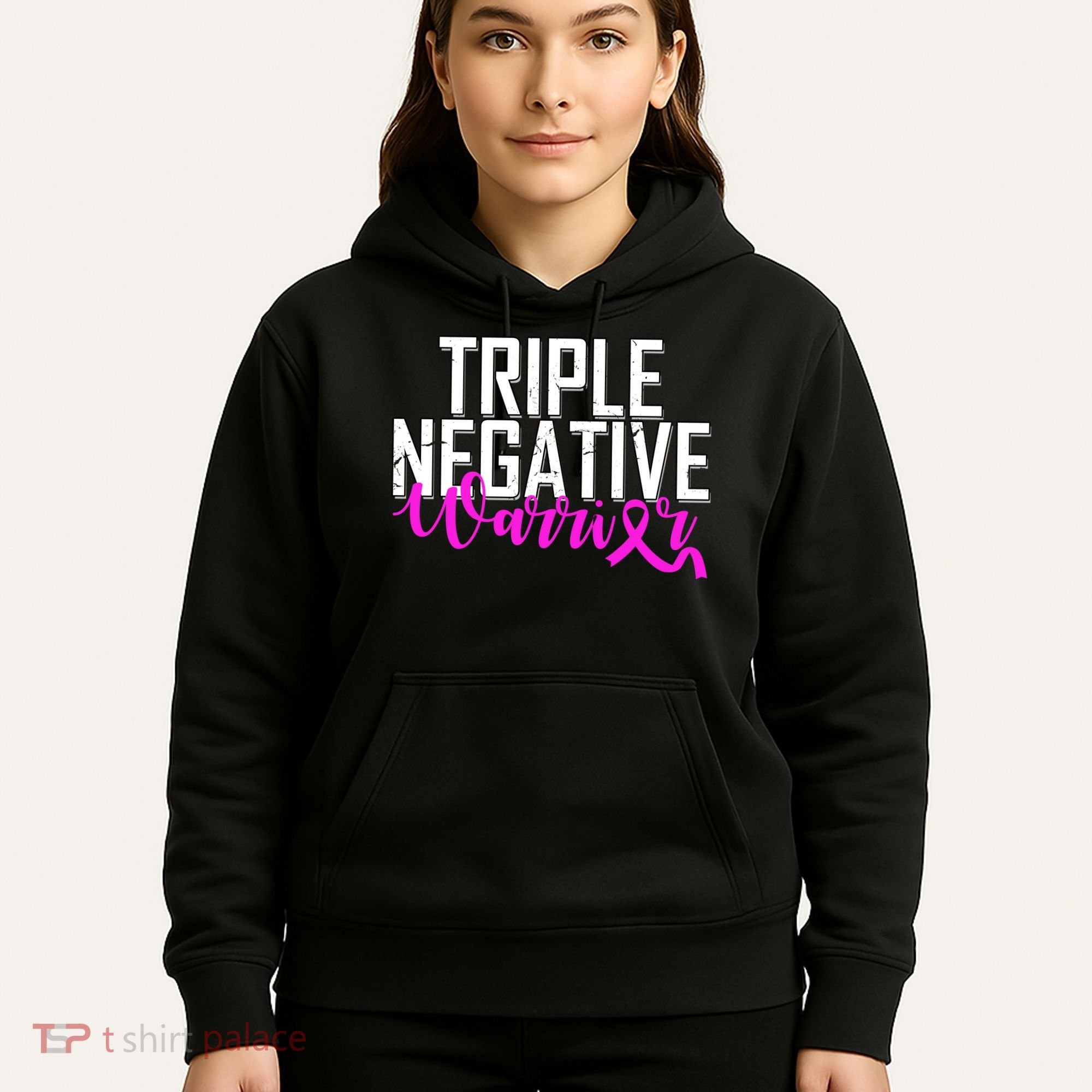 Triple Negative Breast Cancer Warrior Hoodie