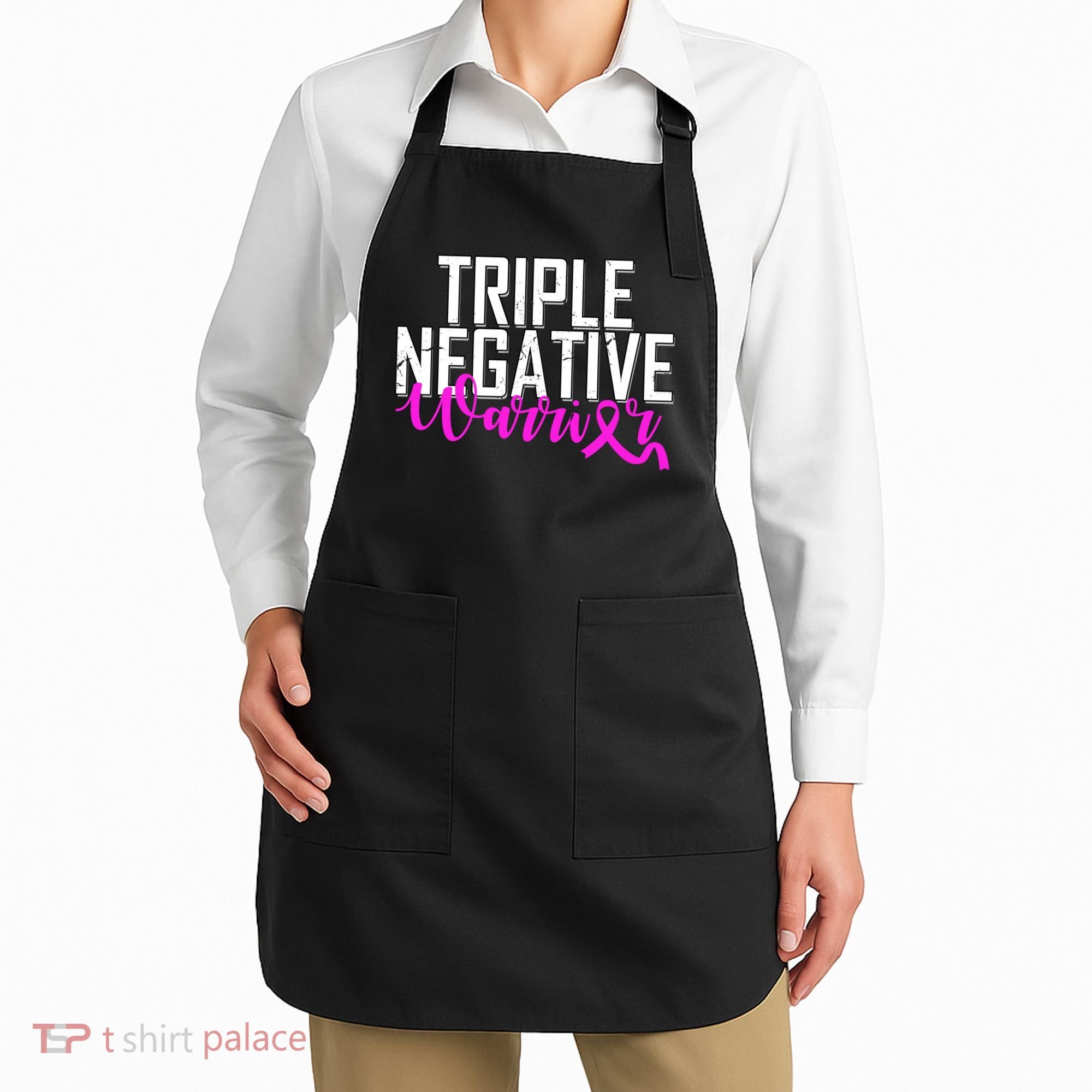Triple Negative Breast Cancer Warrior Apron